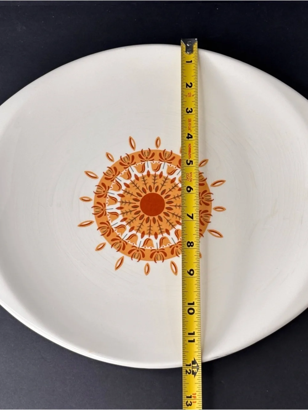 Vintage Steubenville Pottery Co.  Rondelay Oval Platter MCM